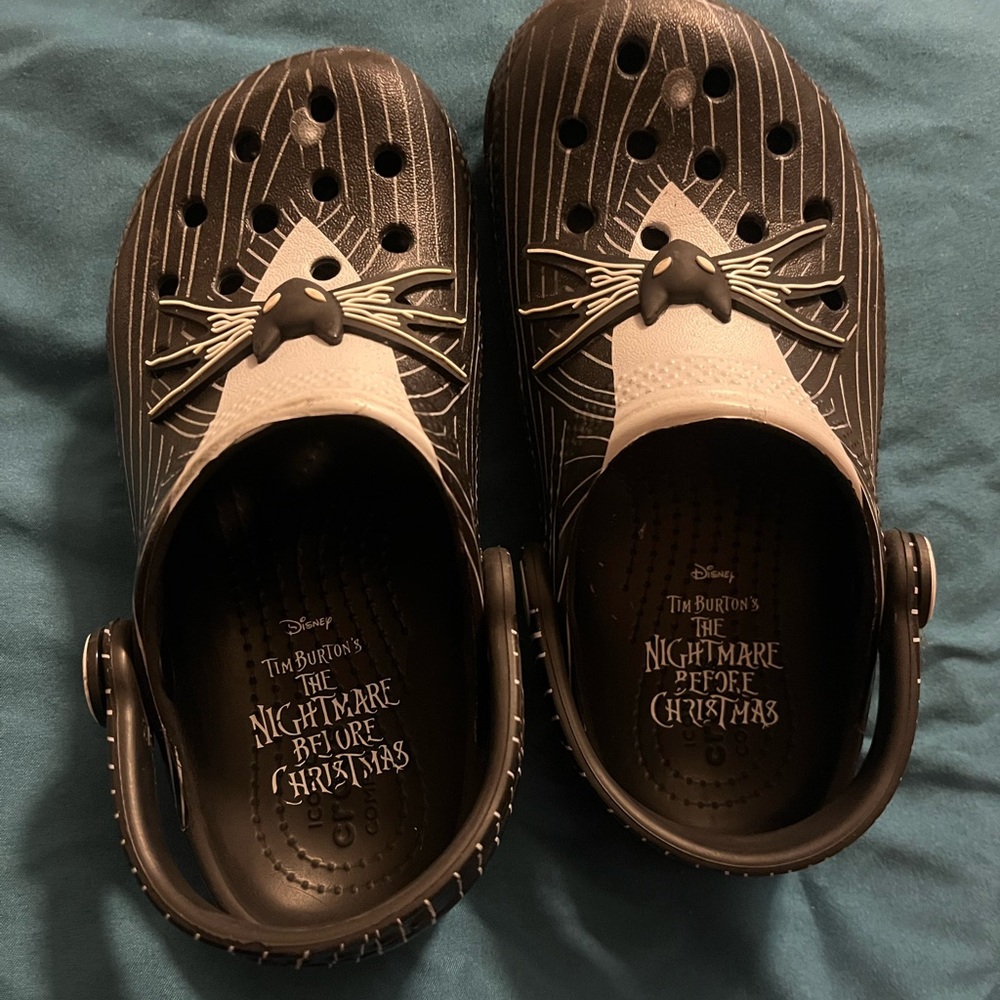 Kids Nightmare Before Christmas Crocs